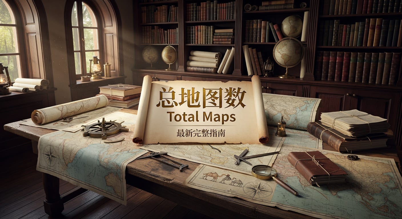 总地图数 Total Maps：林帝pg赛事地图解读