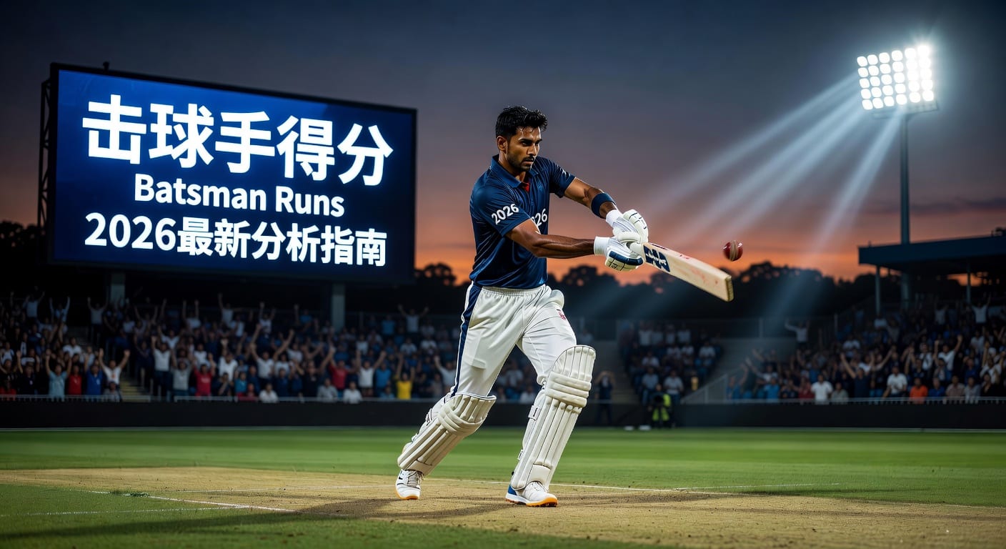 击球手得分 Batsman Runs：规则、读法与实战判断