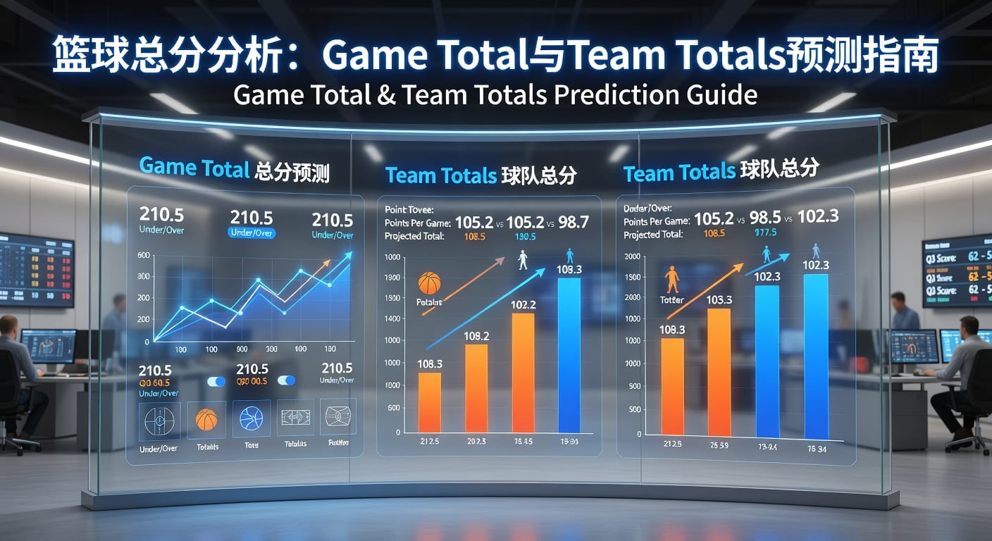 篮球总分 game total team totals：实战解读与投注技巧